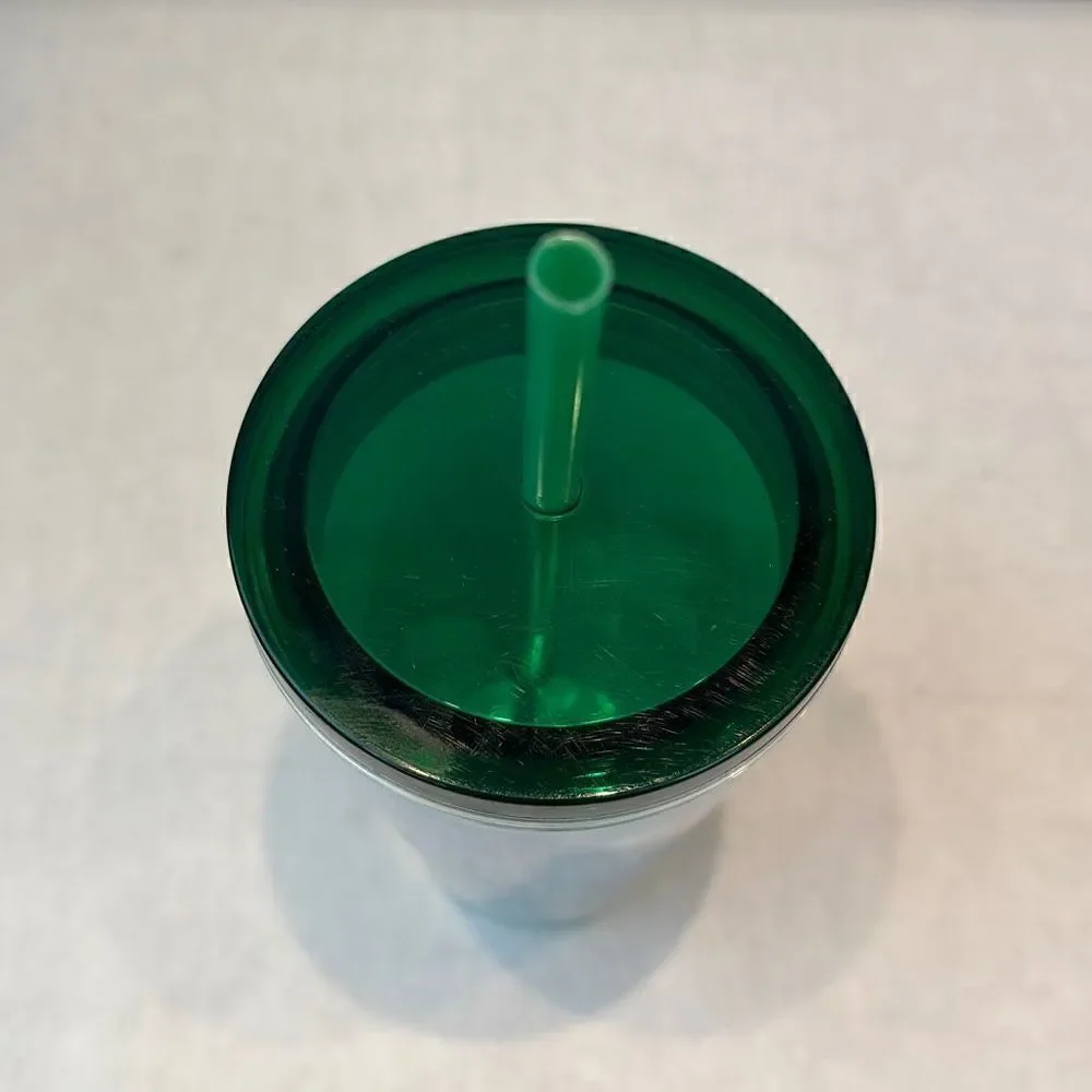 Starbucks 2021 Tumbler 16 Oz Blue Ombré Green Lid Straw Cup
